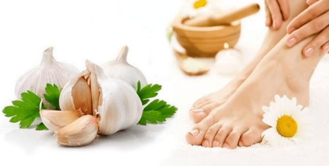 Preventing the appearance of fungi of the legs